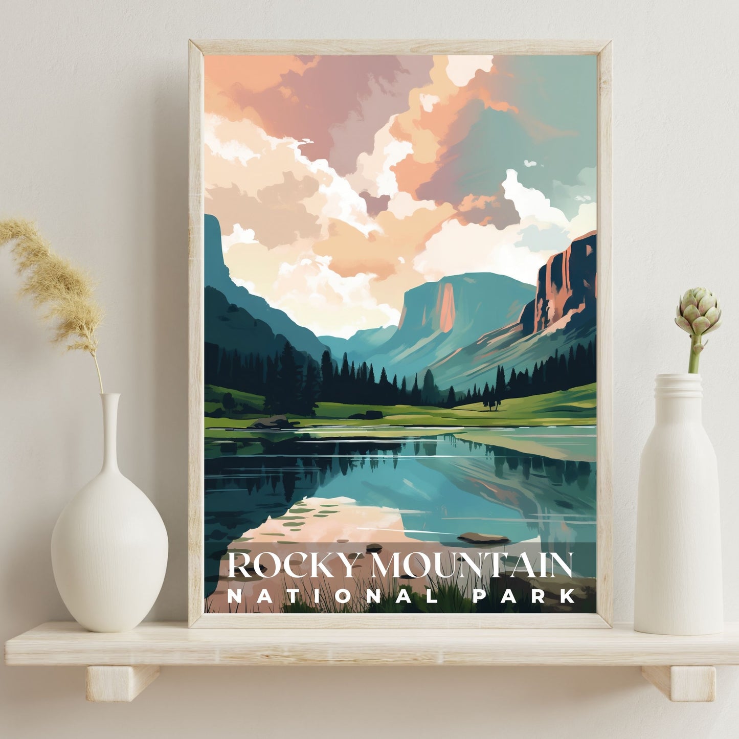 Rocky Mountain National Park Poster | S01