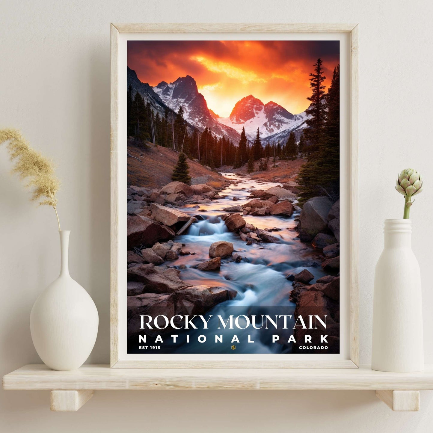 Rocky Mountain National Park Poster | S10