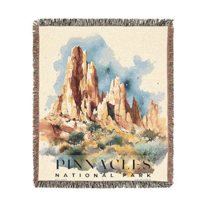 Pinnacles National Park Woven Blanket | S04
