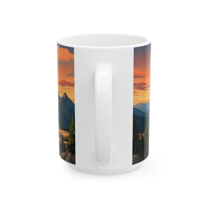 Great Basin National Park Mug | White Ceramic Mug (11oz, 15oz)