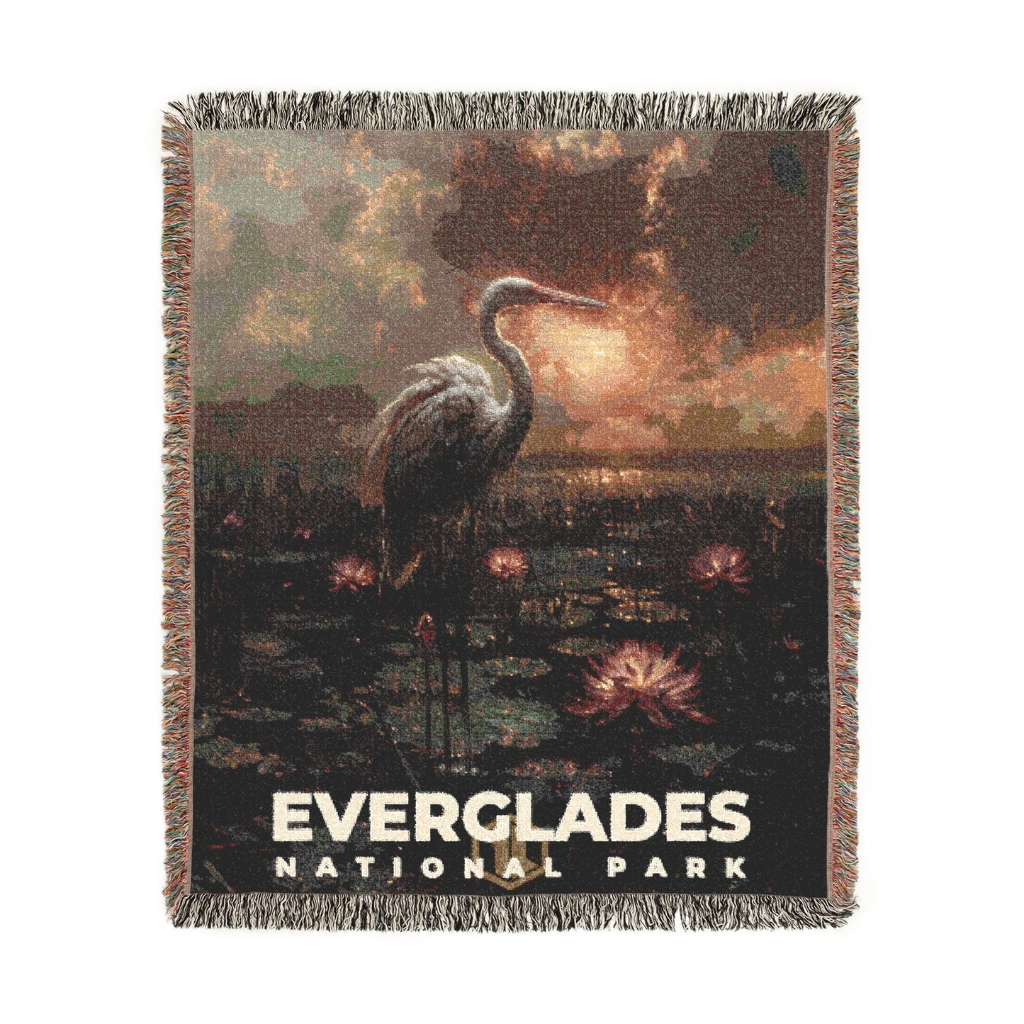 Everglades National Park Woven Blanket | S12