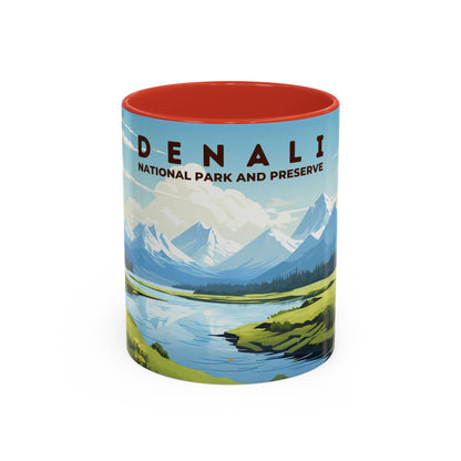 Denali National Park Mug | Accent Coffee Mug (11, 15oz)