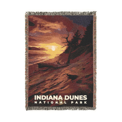 Indiana Dunes National Park Woven Blanket | S10
