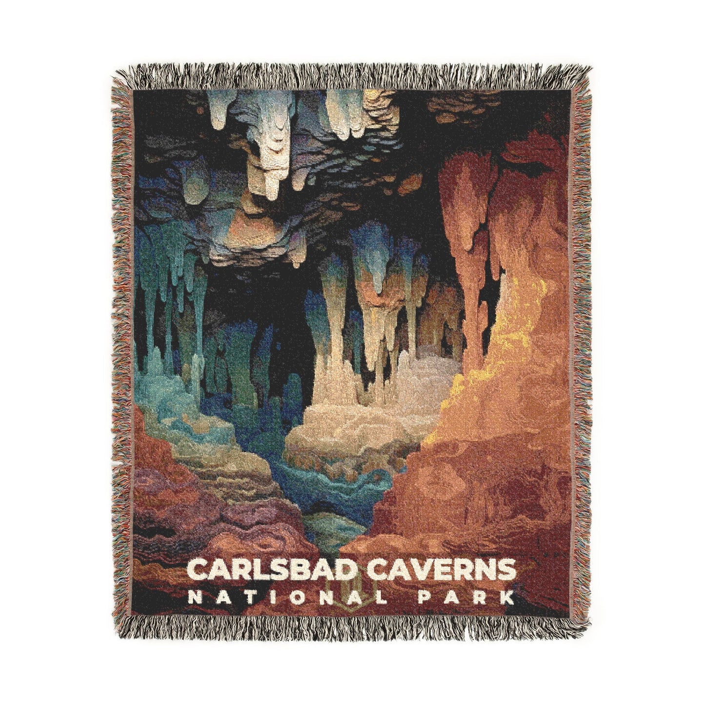 Carlsbad Caverns National Park Woven Blanket | S09