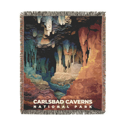 Carlsbad Caverns National Park Woven Blanket | S09