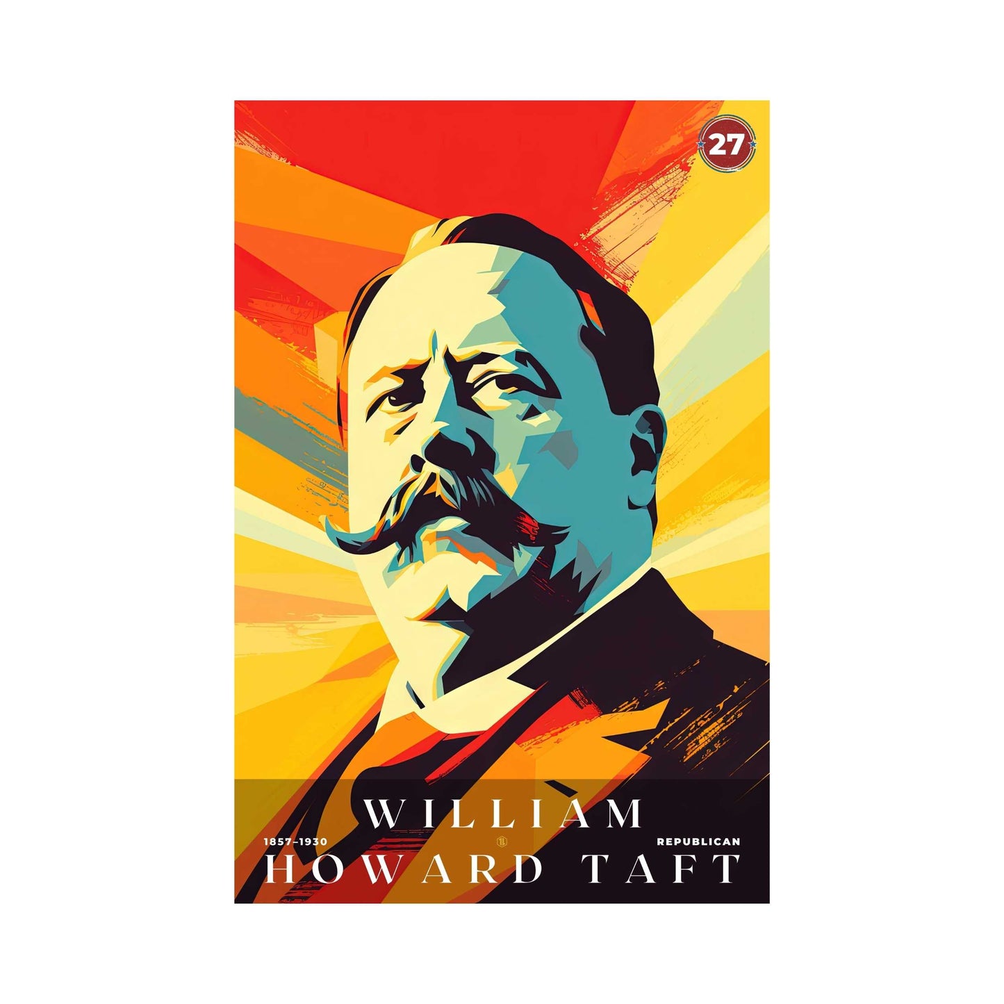 William Howard Taft Poster | S01