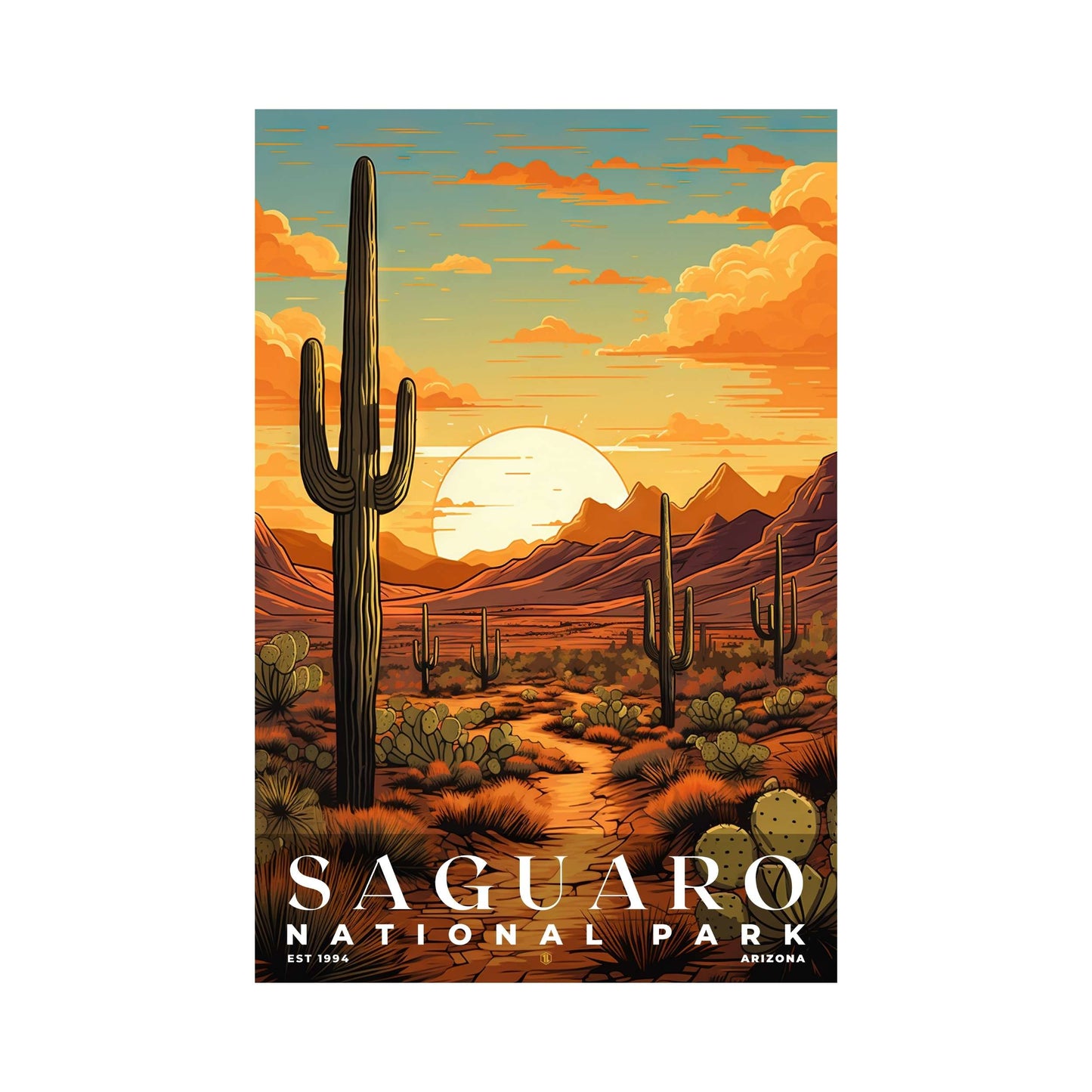 Saguaro National Park Poster | S07