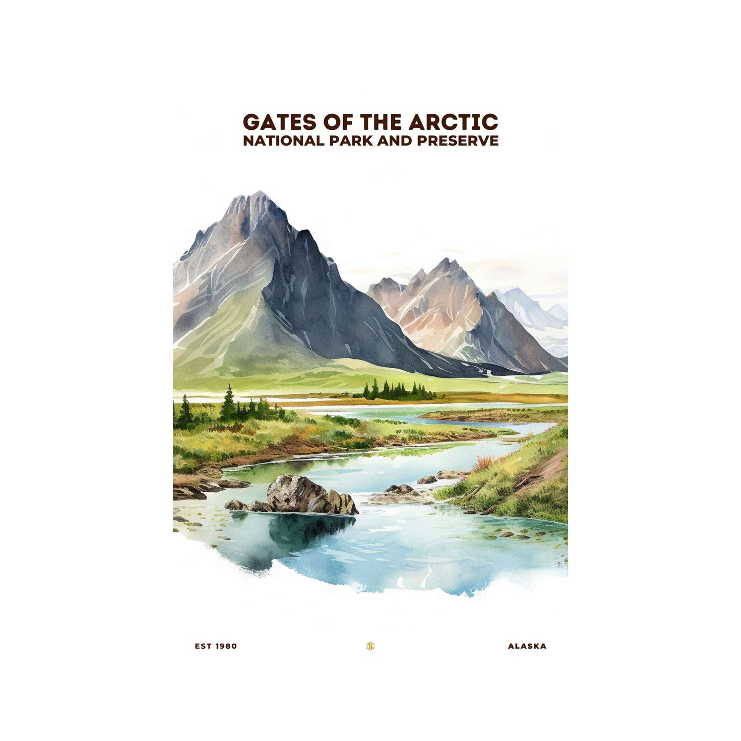 Gates of the Arctic National ParkPoster | S08