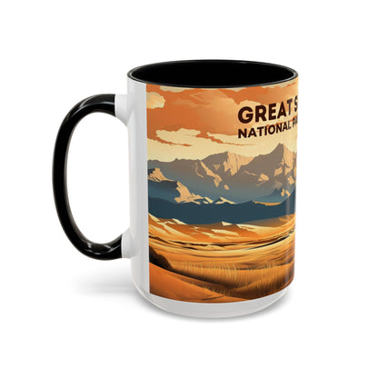 Great Sand Dunes National Park Mug | Accent Coffee Mug (11, 15oz)