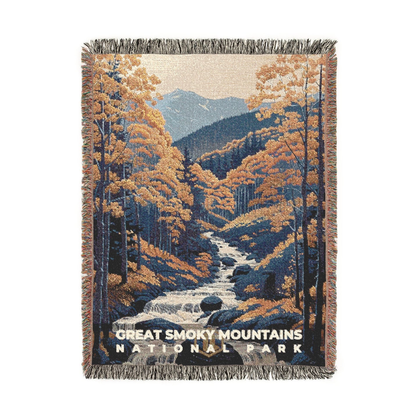 Great Smoky Mountains National Park Woven Blanket | S19