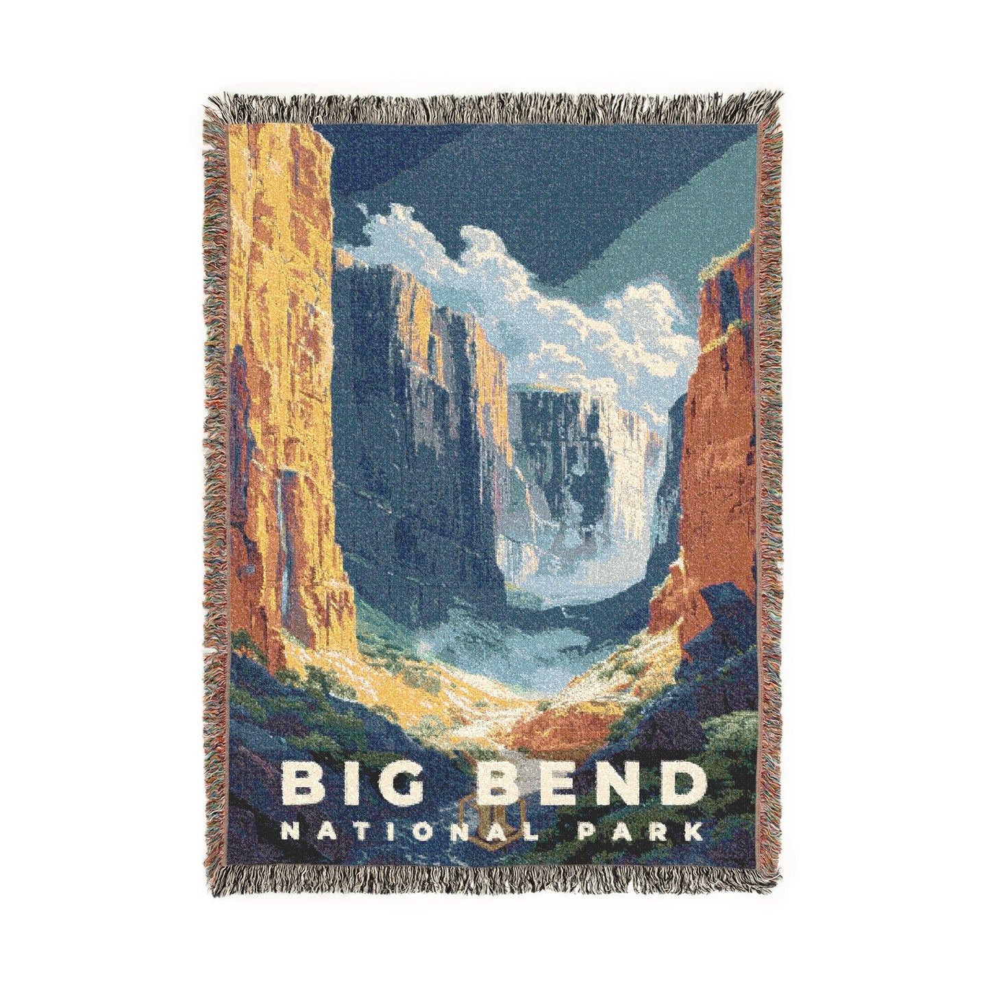 Big Bend National Park Woven Blanket | S13