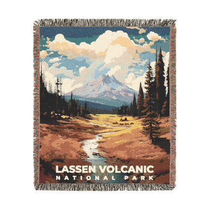 Lassen Volcanic National Park Woven Blanket | S06