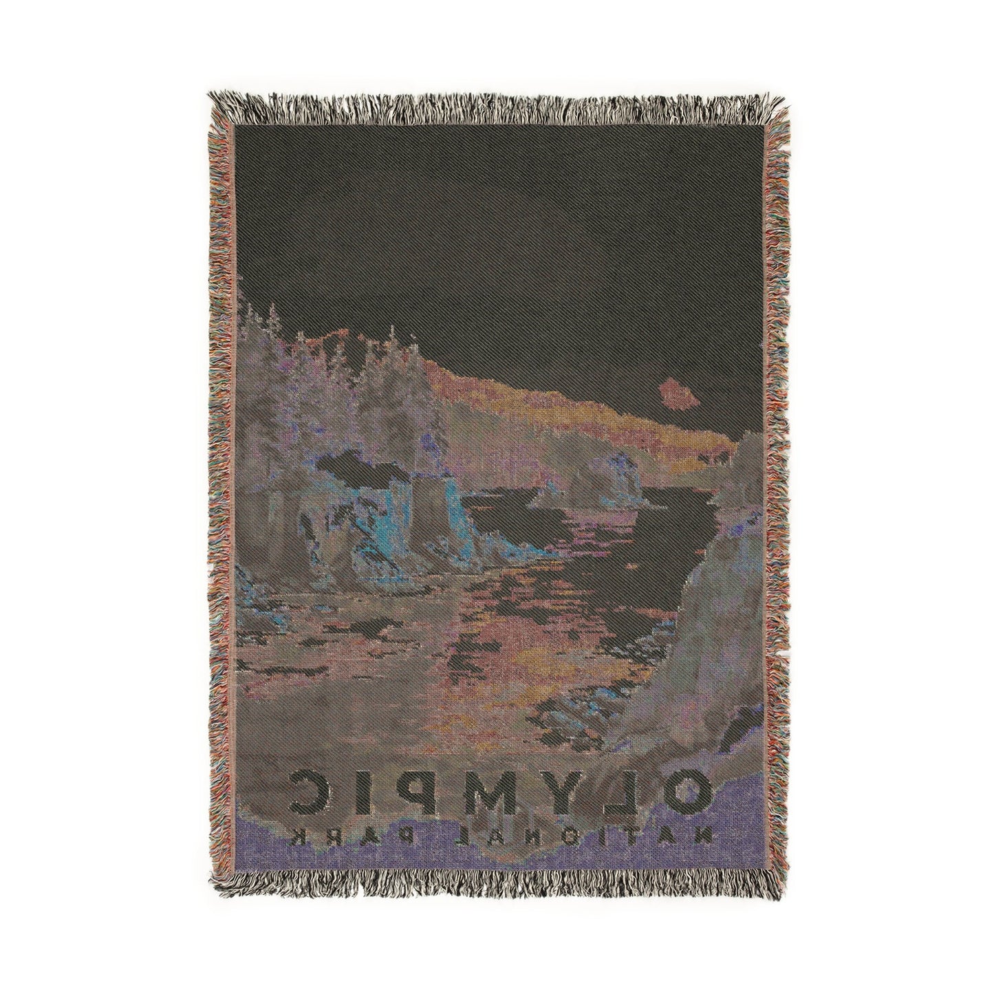 Olympic National Park Woven Blanket | S08