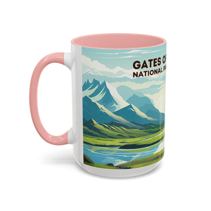 Gates of the Arctic National Park Mug | Accent Coffee Mug (11, 15oz)