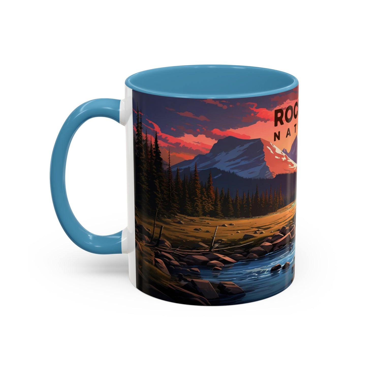 Rocky Mountain National Park Mug | Accent Coffee Mug (11, 15oz)