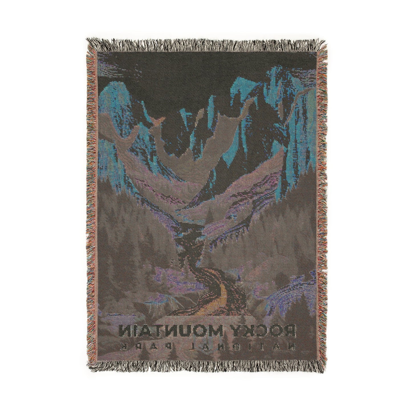 Rocky Mountain National Park Woven Blanket | S09