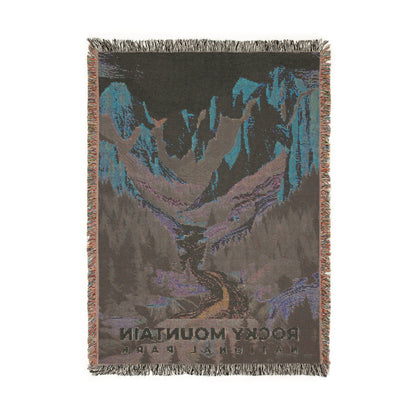 Rocky Mountain National Park Woven Blanket | S09