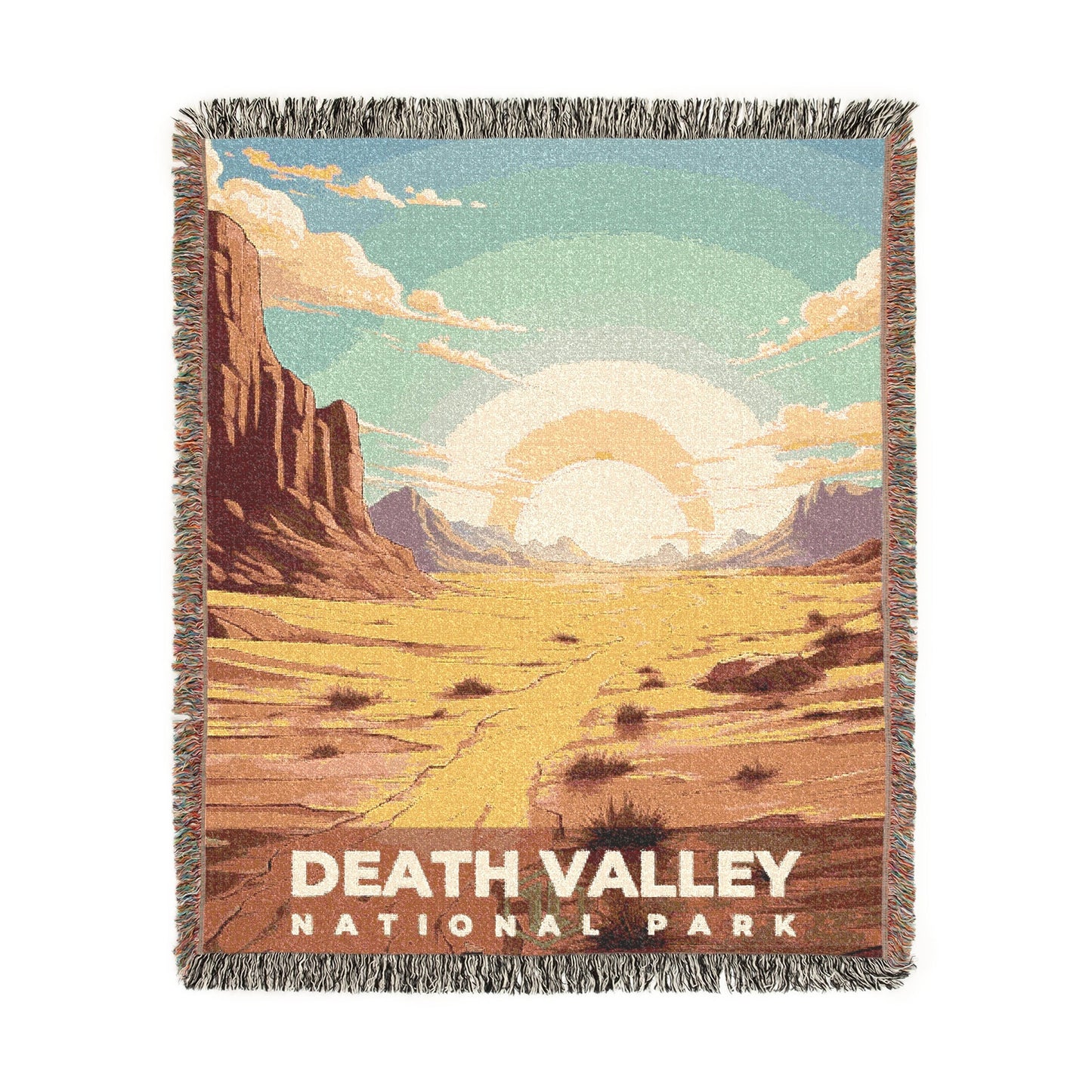 Death Valley National Park Woven Blanket | S07