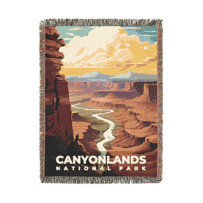 Canyonlands National Park Woven Blanket | S07