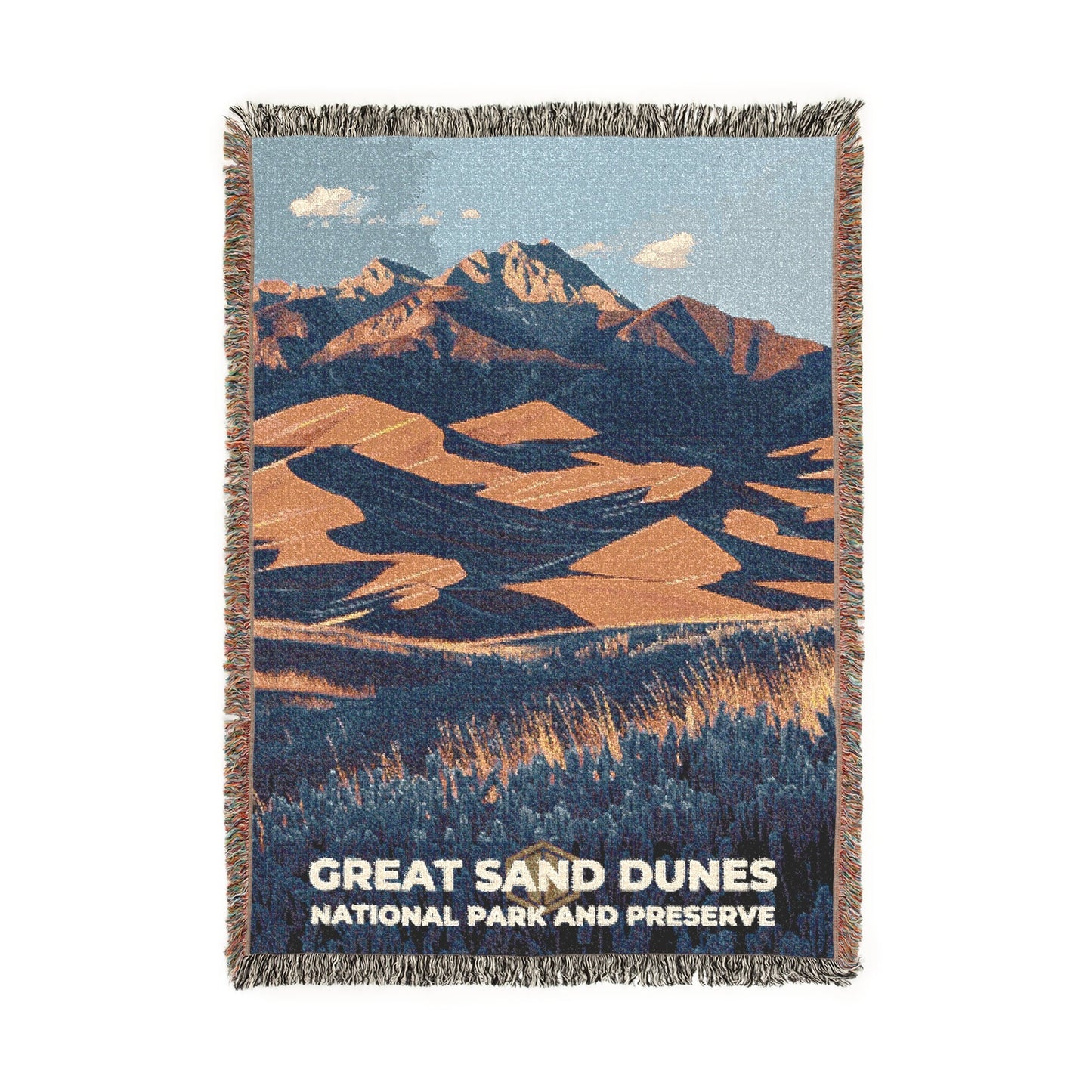 Great Sand Dunes National Park Woven Blanket | S19