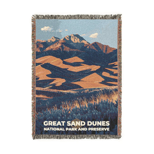 Great Sand Dunes National Park Woven Blanket | S19