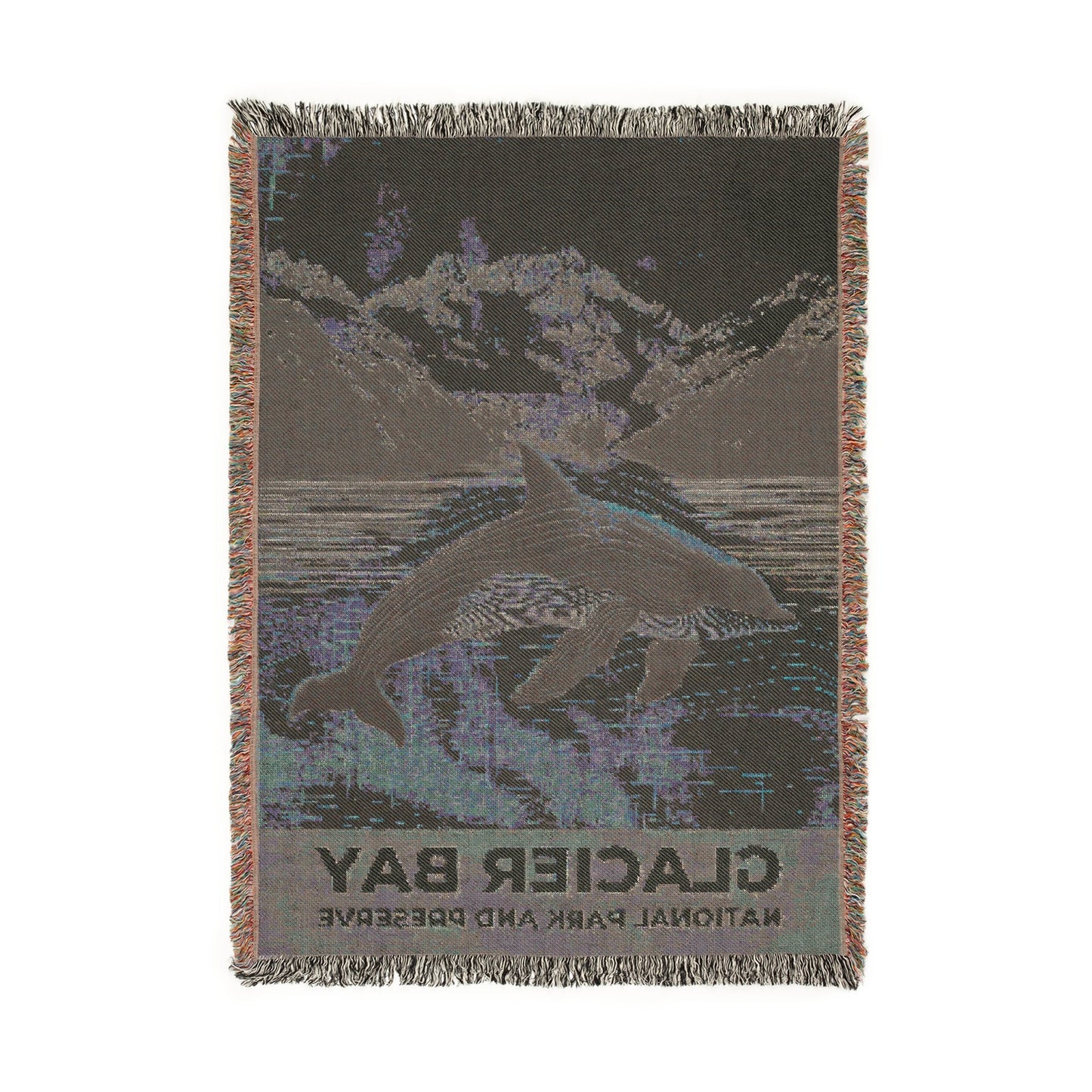 Glacier Bay National Park Woven Blanket | S19