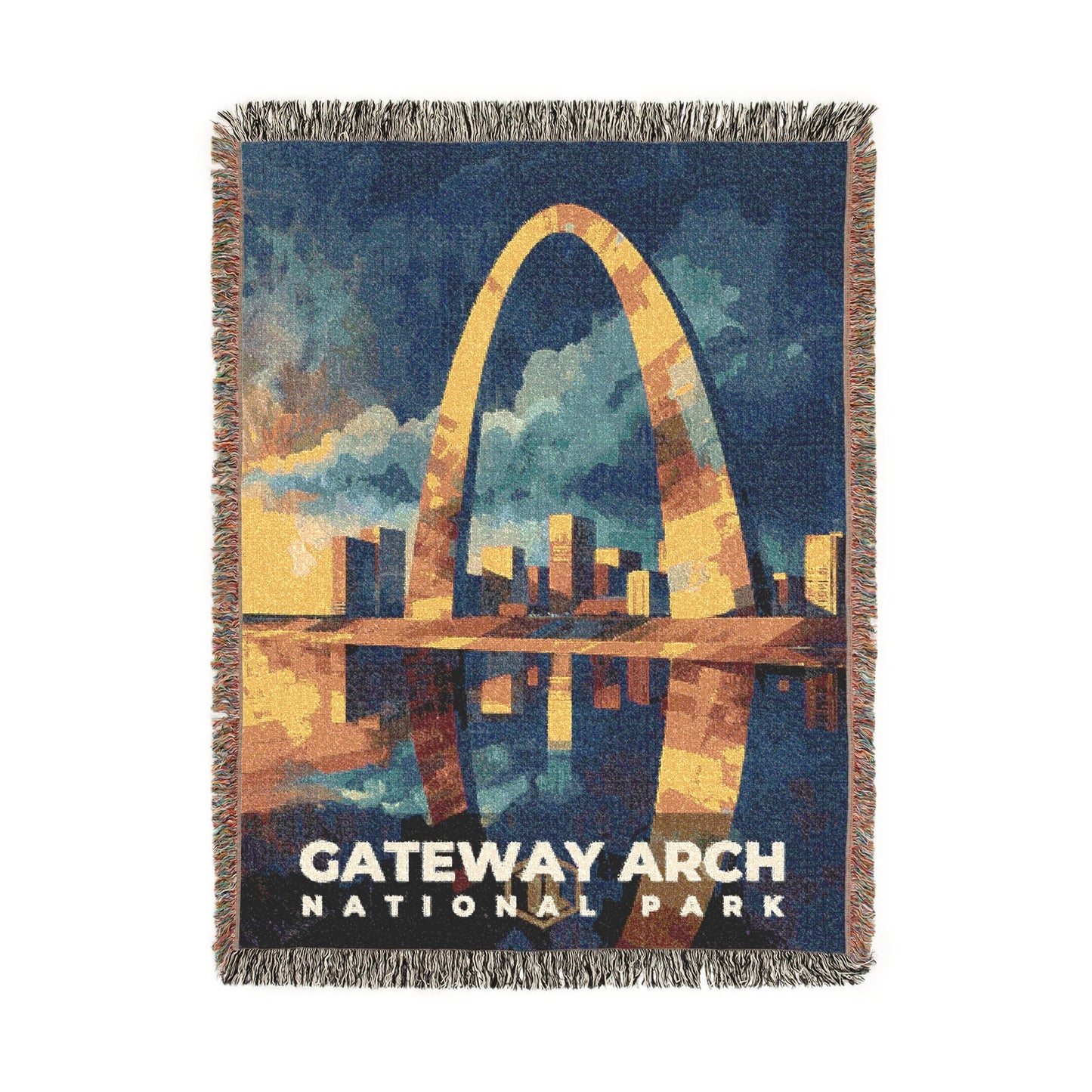 Gateway Arch National Park Woven Blanket | S20