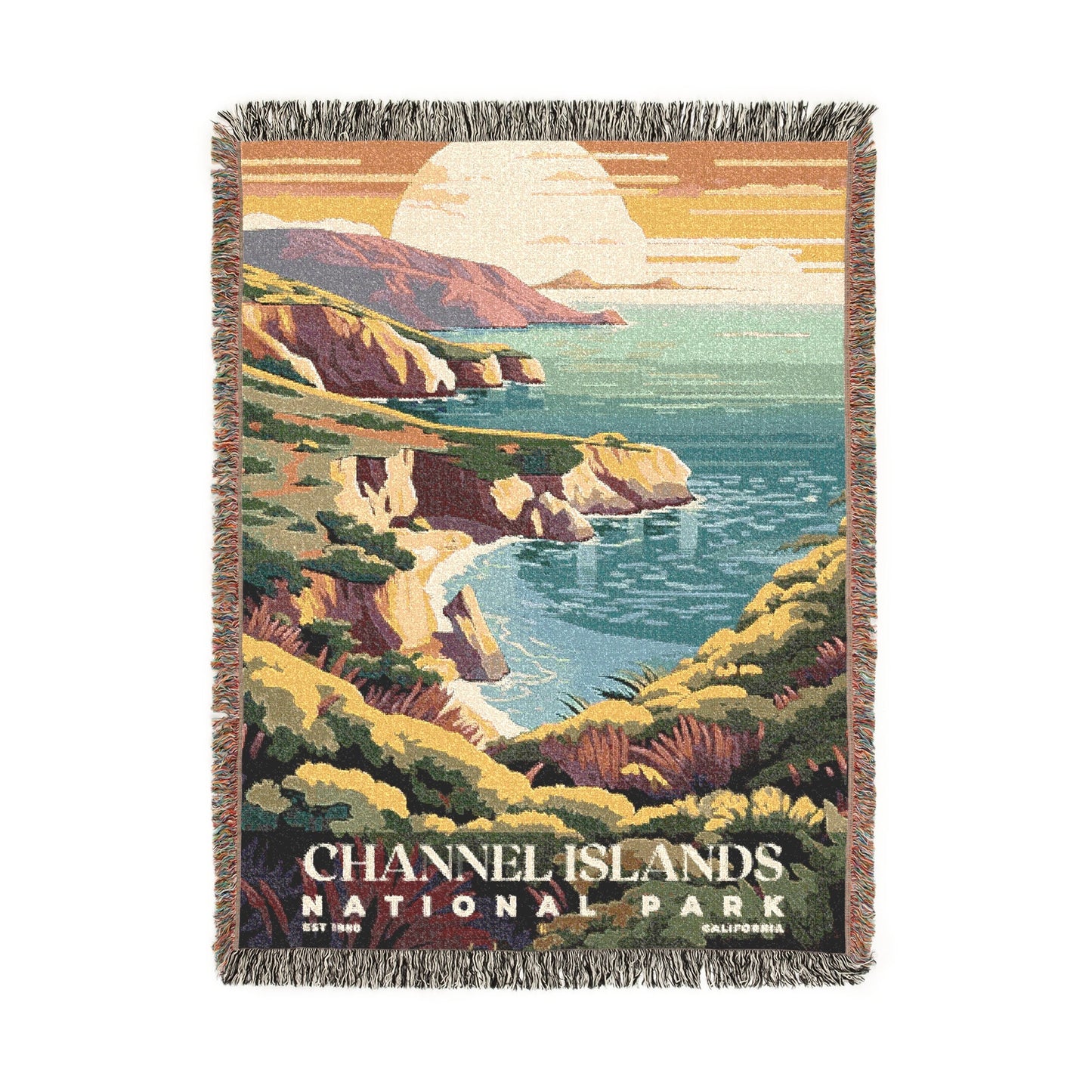 Channel Islands National Park Woven Blanket | S05