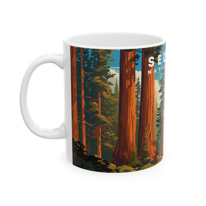 Sequoia National Park Mug | White Ceramic Mug (11oz, 15oz)