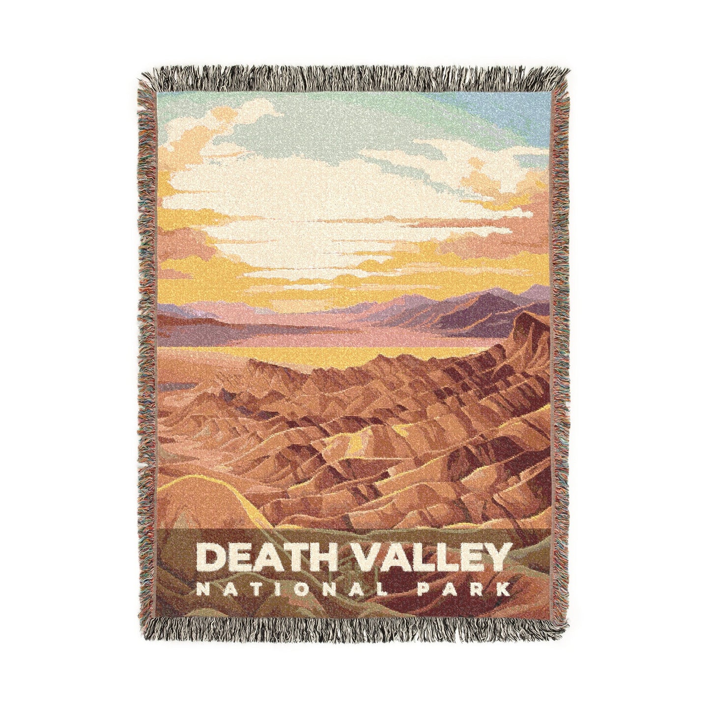 Death Valley National Park Woven Blanket | S06