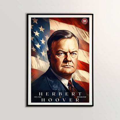 Herbert Hoover Poster | S02