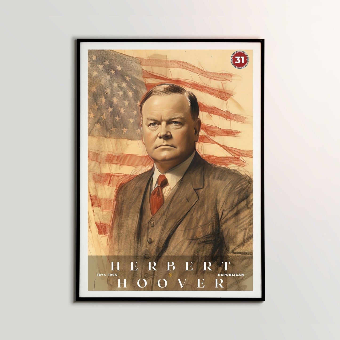 Herbert Hoover Poster | S03