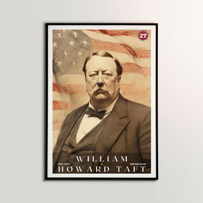 William Howard Taft Poster | S03