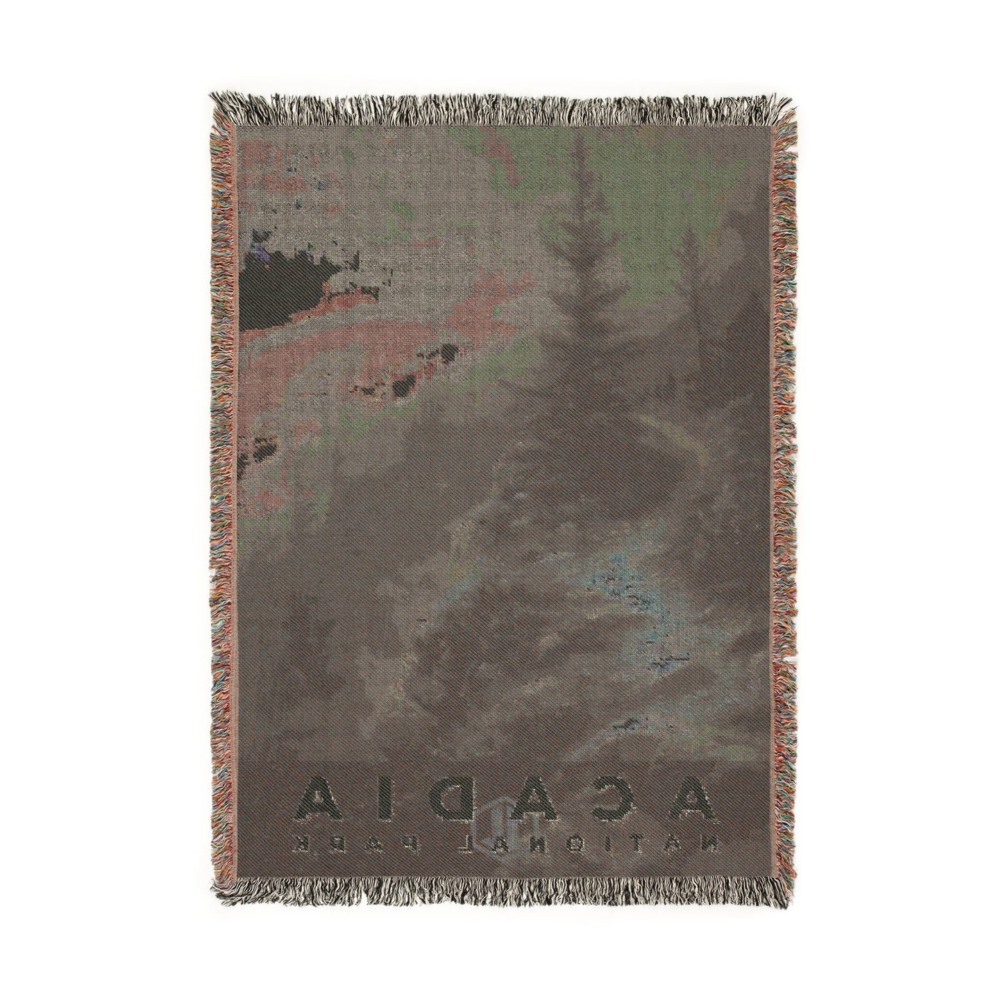 Acadia National Park Woven Blanket | S12