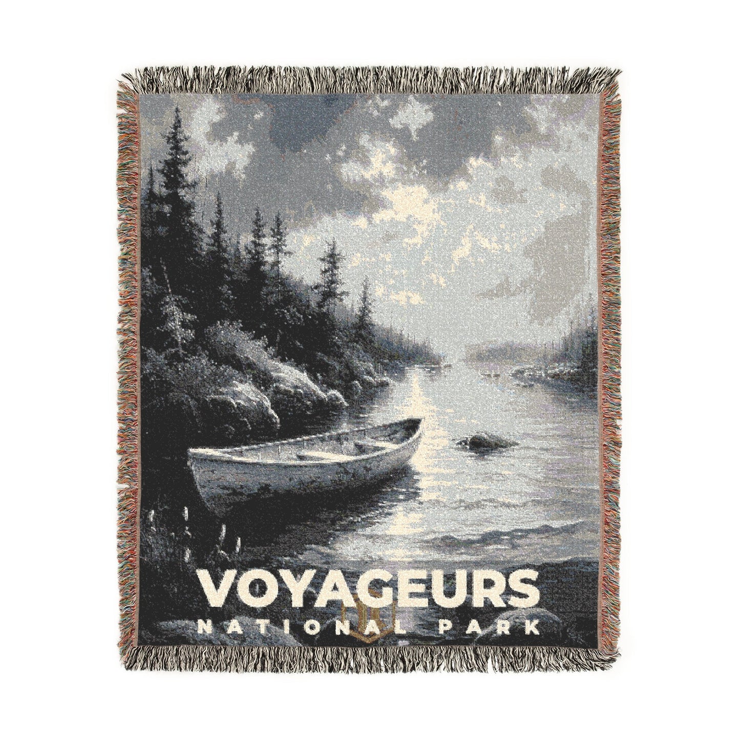 Voyageurs National Park Woven Blanket | S15