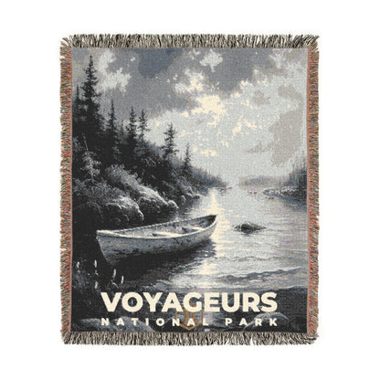 Voyageurs National Park Woven Blanket | S15