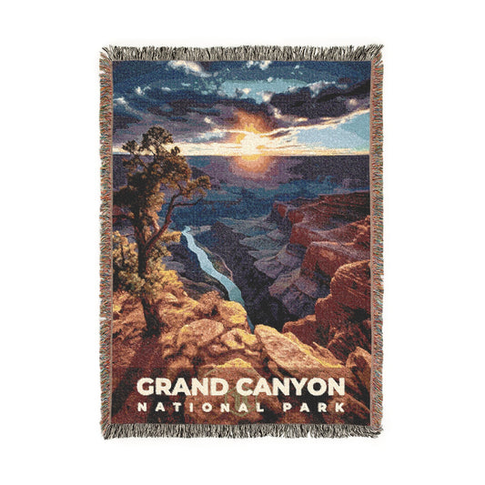 Grand Canyon National Park Woven Blanket | S10