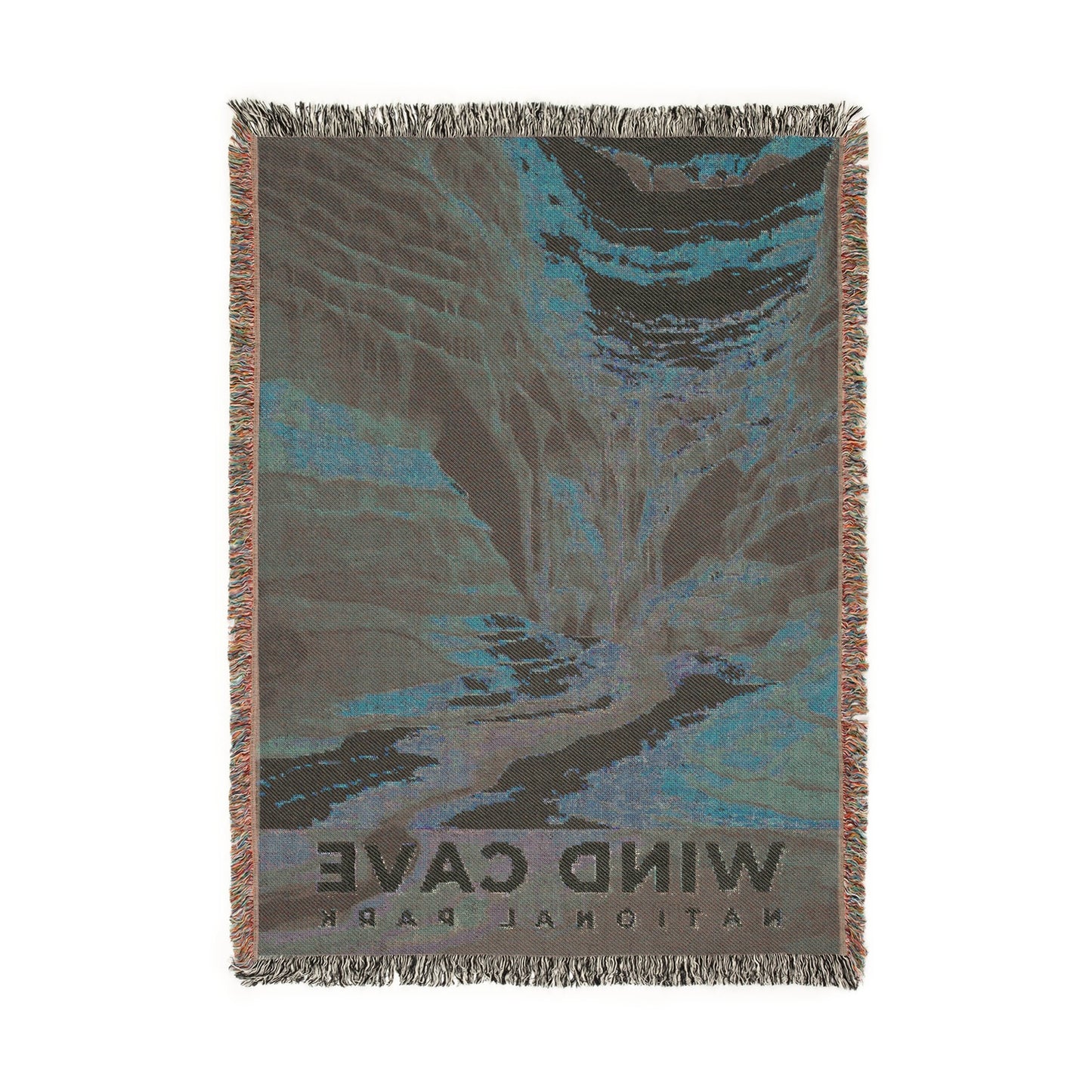 Wind Cave National Park Woven Blanket | S09