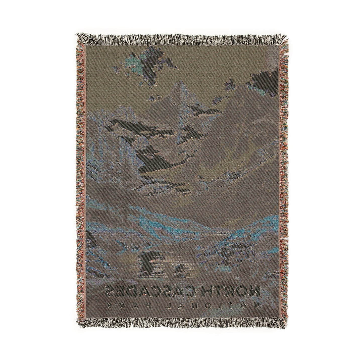 North Cascades National Park Woven Blanket | S19