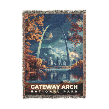Gateway Arch National Park Woven Blanket | S16