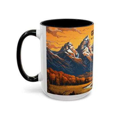 Grand Teton National Park Mug | Accent Coffee Mug (11, 15oz)