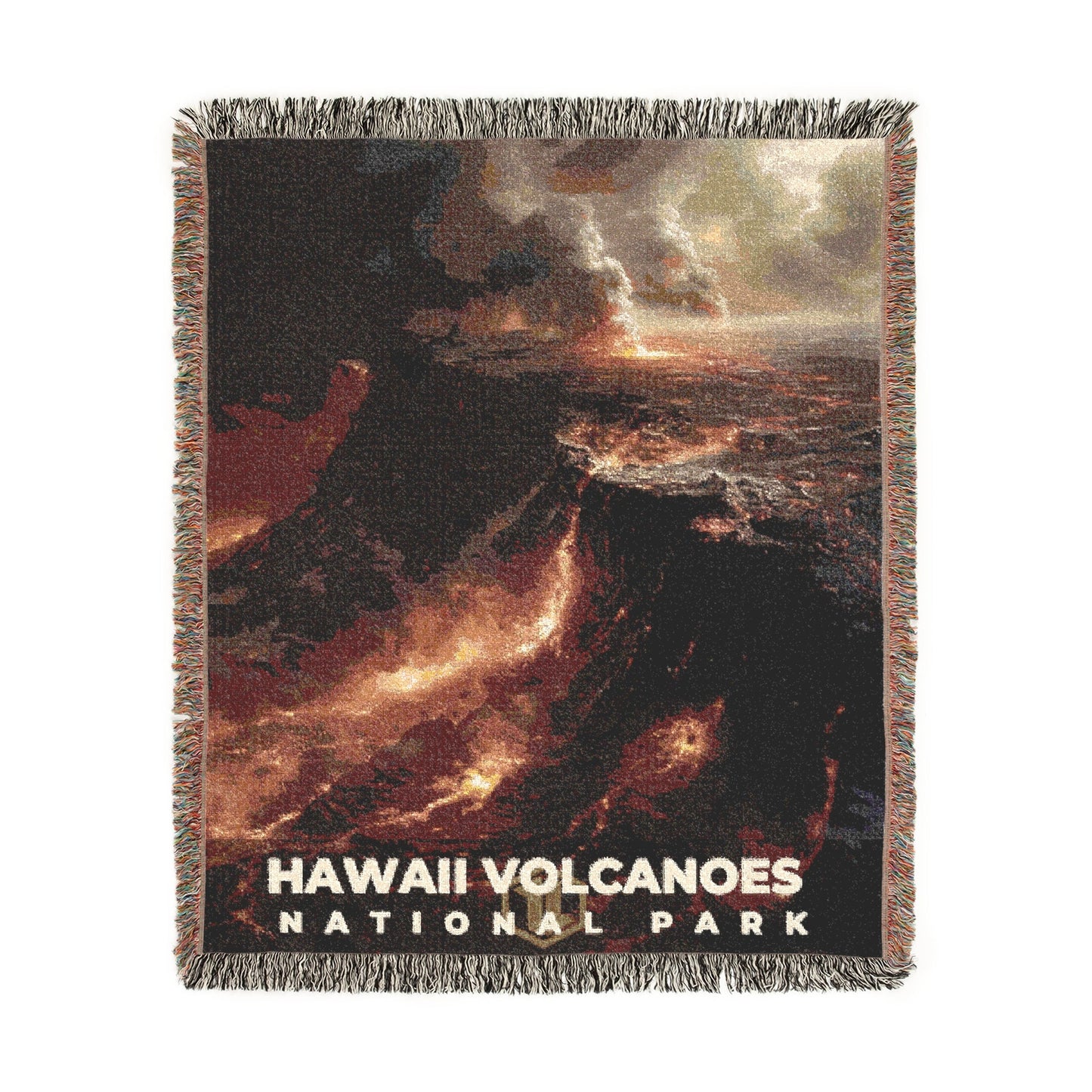 Hawaii Volcanoes National Park Woven Blanket | S12