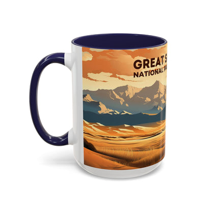 Great Sand Dunes National Park Mug | Accent Coffee Mug (11, 15oz)