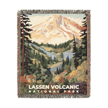 Lassen Volcanic National Park Woven Blanket | S09