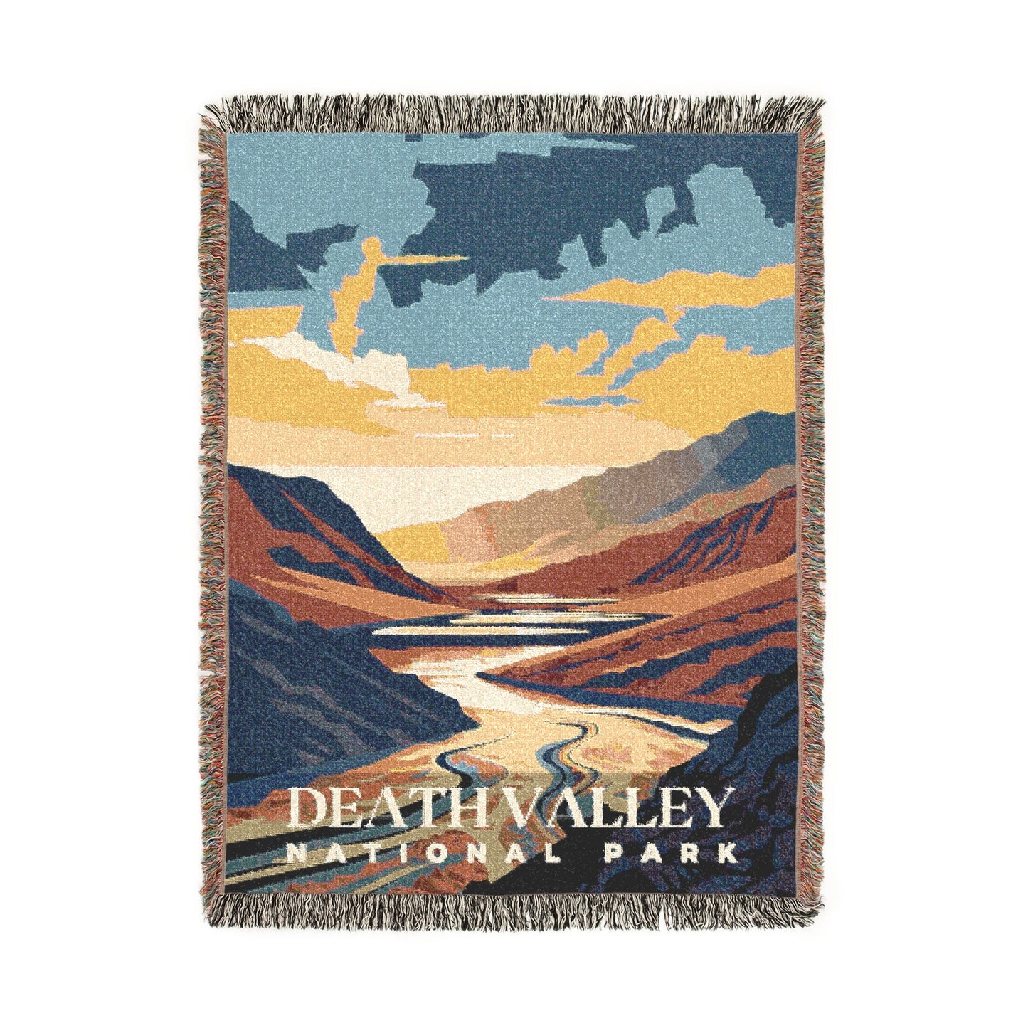 Death Valley National Park Woven Blanket | S01