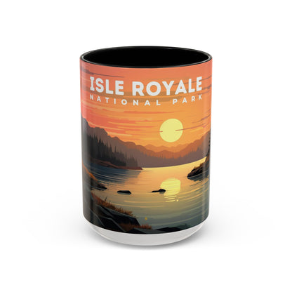 Isle Royale National Park Mug | Accent Coffee Mug (11, 15oz)