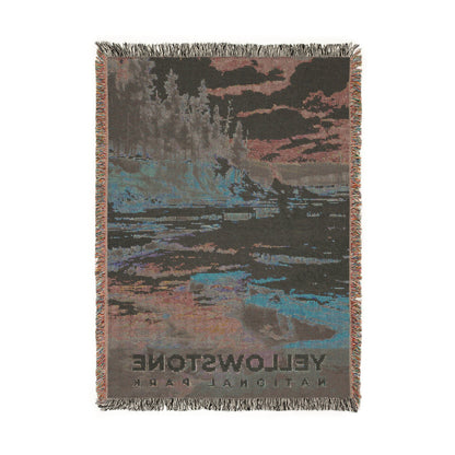 Yellowstone National Park Woven Blanket | S06
