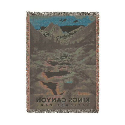 Kings Canyon National Park Woven Blanket | S10