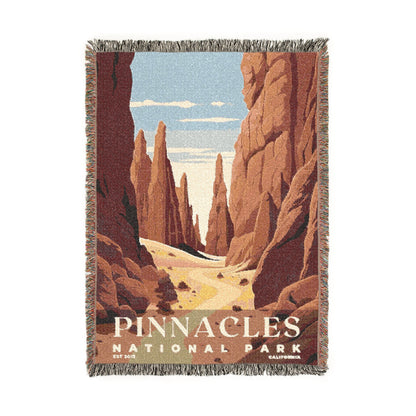 Pinnacles National Park Woven Blanket | S03