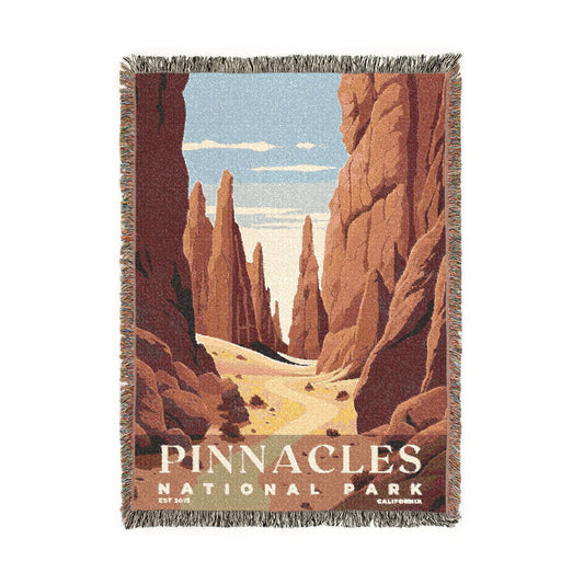 Pinnacles National Park Woven Blanket | S03